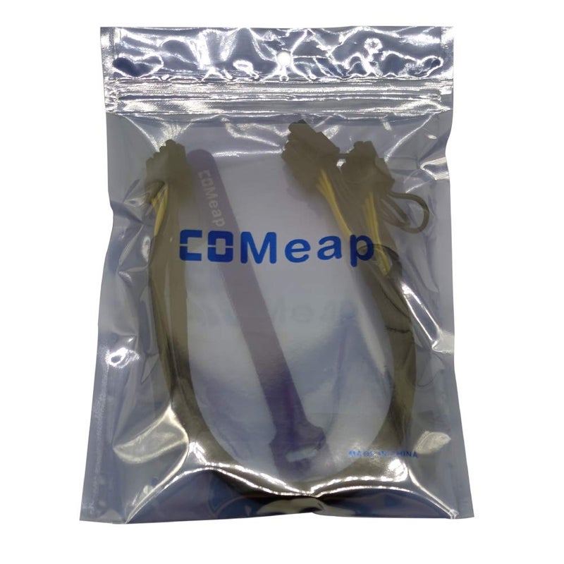 COMeap GPU Power Cable for Dell T3600 T3610 T5600 T5610 T5610 T7600 T7610 5810 T5810 T7810, 8 Pin PCIe to Dual 8 Pin(6+2) Male PCIe Power Adapter 13-inch(34cm) - Image 5